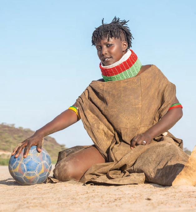 Rael Lomoti, founder of Turkana Desert Roses